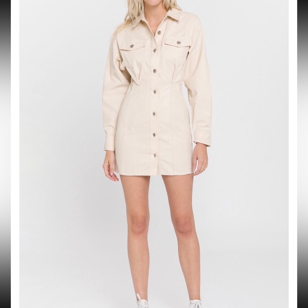 Shirt Style Mini Dress
